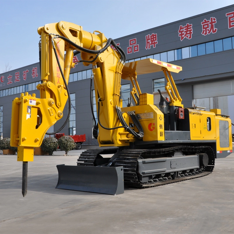High-performance rock crusher for coal mines