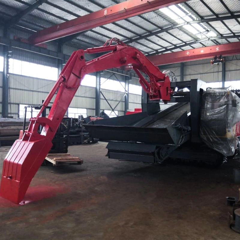 High-efficiency train track unloader